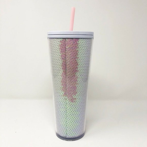 Starbucks White Sequin Holiday Cold Cup Venti - Picture 5 of 5